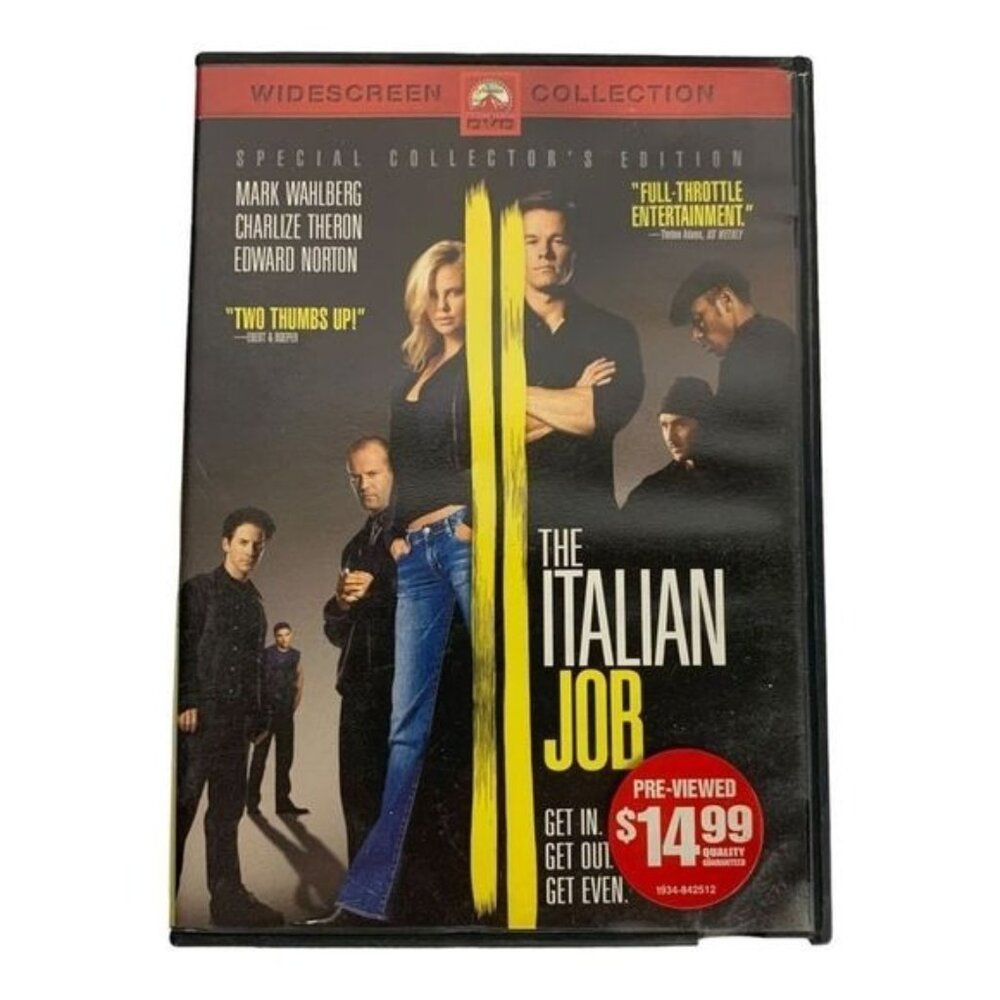 The Italian Job DVD Widescreen Special Collectors Edition
